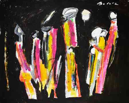Figurenbild schwarz